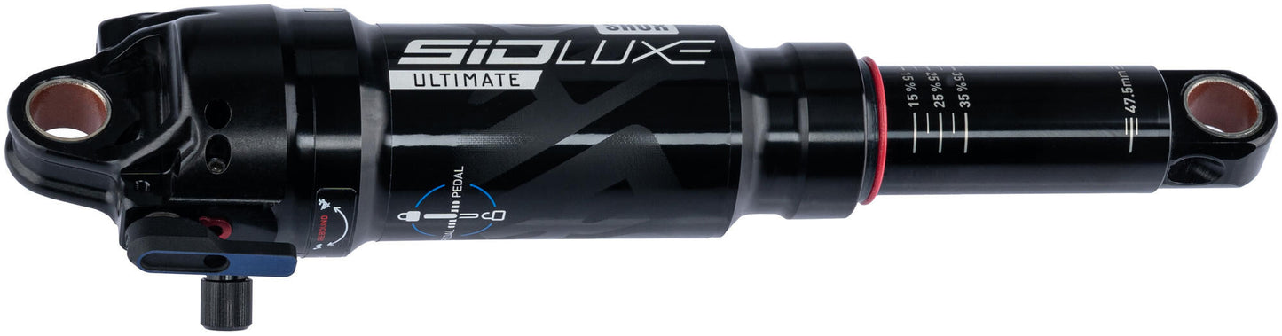 Amortiguador Rockshox sidluxe ultimate 3p amortiguador trasero rs sidluxe ult.3p 210 x 47,5 mm
