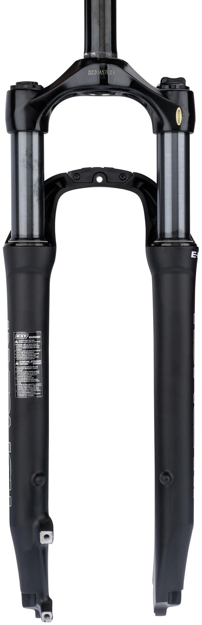 Primera horquilla de suspensión valant t horquilla susp.rts valant t 28 negra