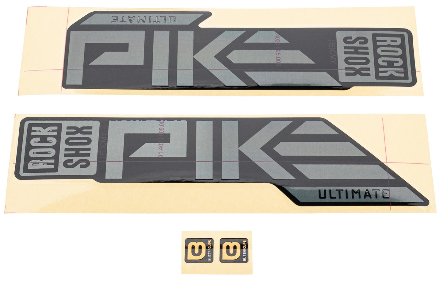 Rockshox decal kit for pike ultimate as of 2023 model