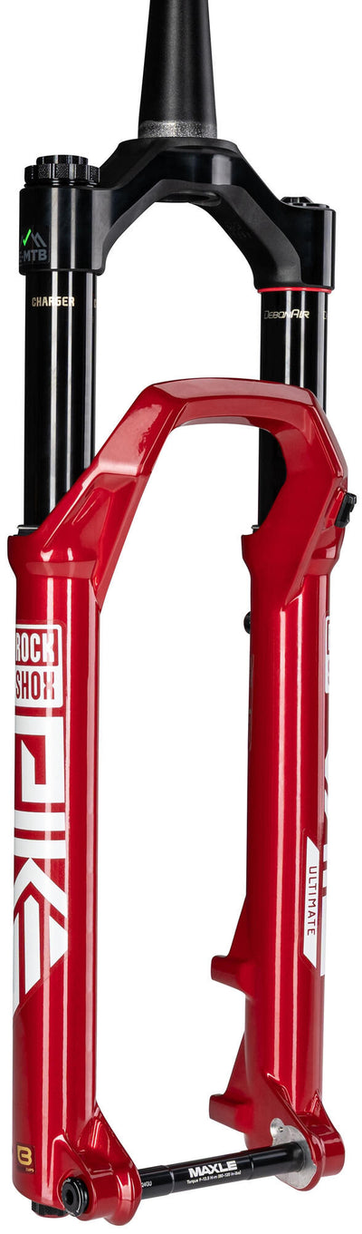 Rockshox verende voorvork pike ultimate rc2 sus.fork rs pike ult. rc2 27,5 boost red 120mm