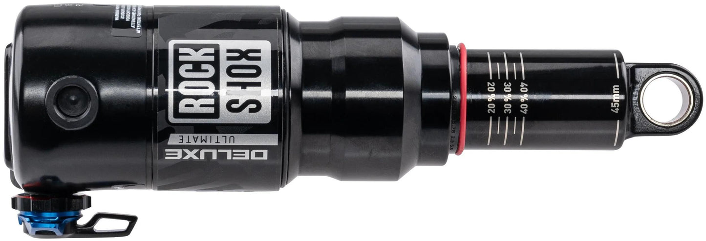 Ammortizzatore Rockshox Deluxe Ultimate RCT Ammortizzatore posteriore RS Deluxe ult. rettangolo 165 x 45 mm