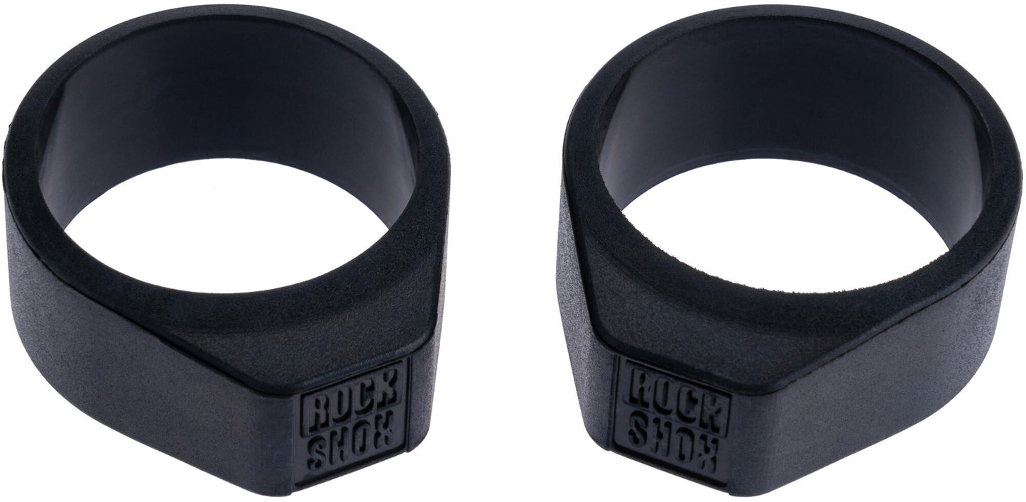 Bumper rockshox Rs 2 pezzi neri 2 pezzi 38 mm 2024 nero