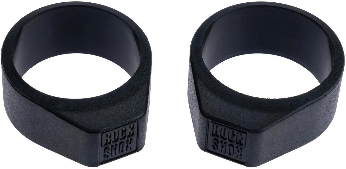 Bumper rockshox Rs 2 pezzi neri 2 pezzi 38 mm 2024 nero
