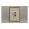 Fotolijst love first sight m led beige l.bruin hout 28x40x2cm