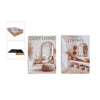 Caja de almacenamiento art cosy living 20x27x5,5cm