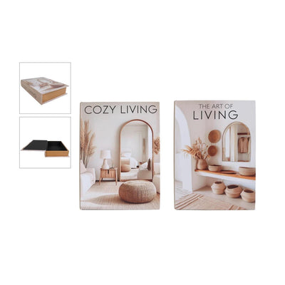 Opbergboek art cozy living 20x27x5,5cm