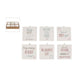 Home styling tegeltje baby met tekst 10x10x0,7cm