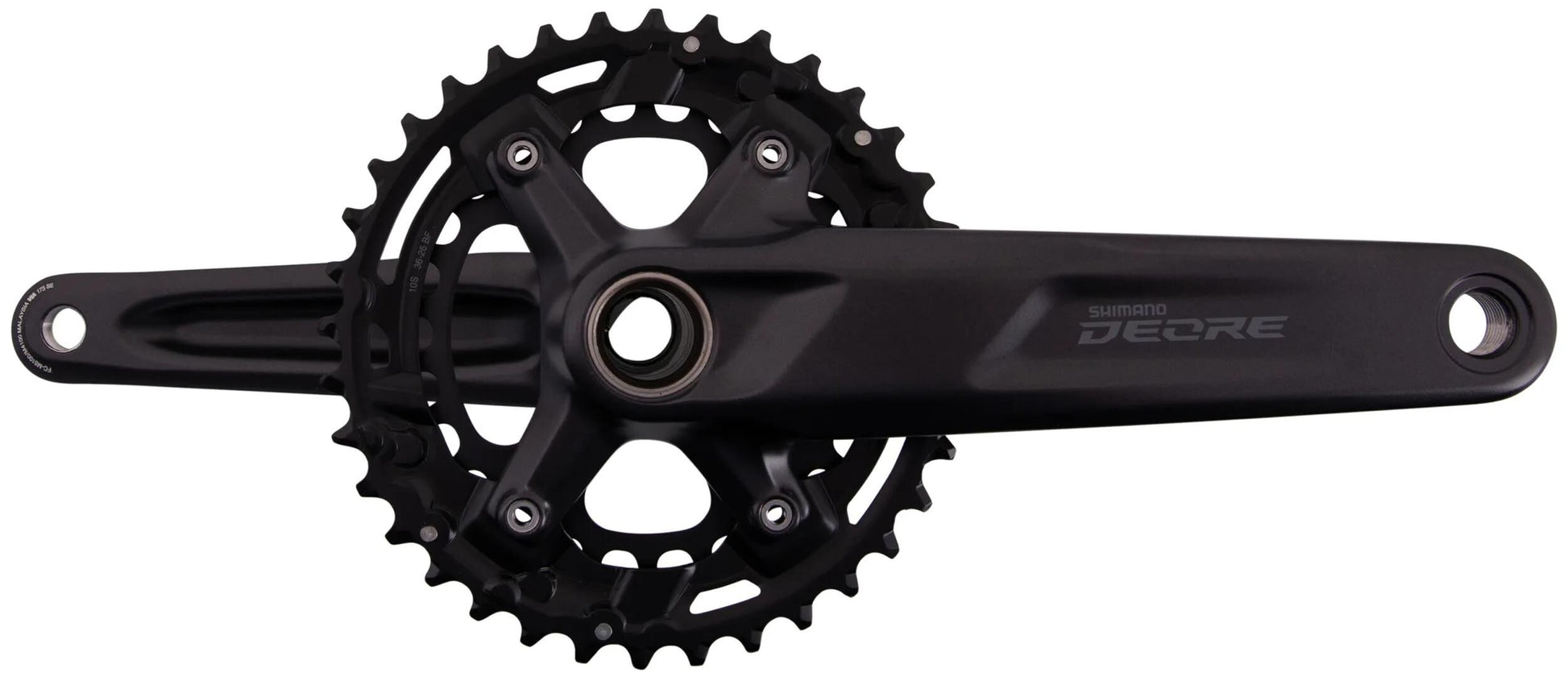 Shimano crankstel deore fc-m4100 crankset shim.deore 36 26 teeth 175mm