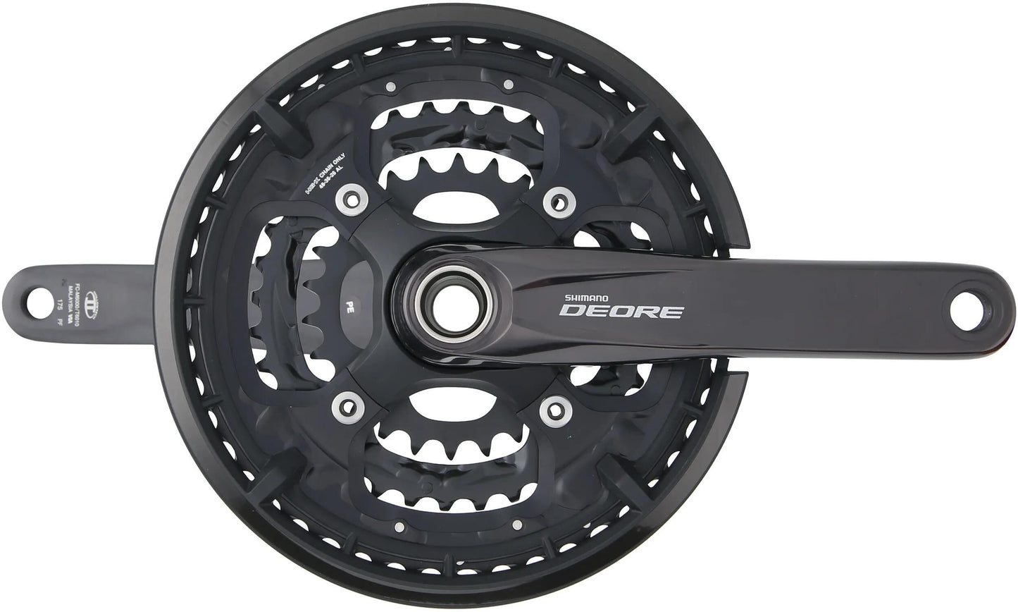 Shimano crankstel deore fc-t6010 crankset shim.deore t6010 26 36 48t.175mm ht2 10sp