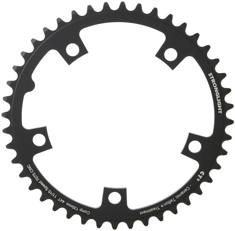 Anello a catena forte Strongl.CT2 44T ALU CER.Teflon Coat.