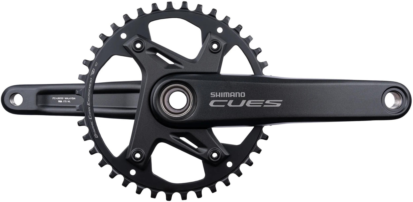 Shimano crankset cues fc-u6030-1 shim.krg u6030-1 40 175 sw 9 10 11f