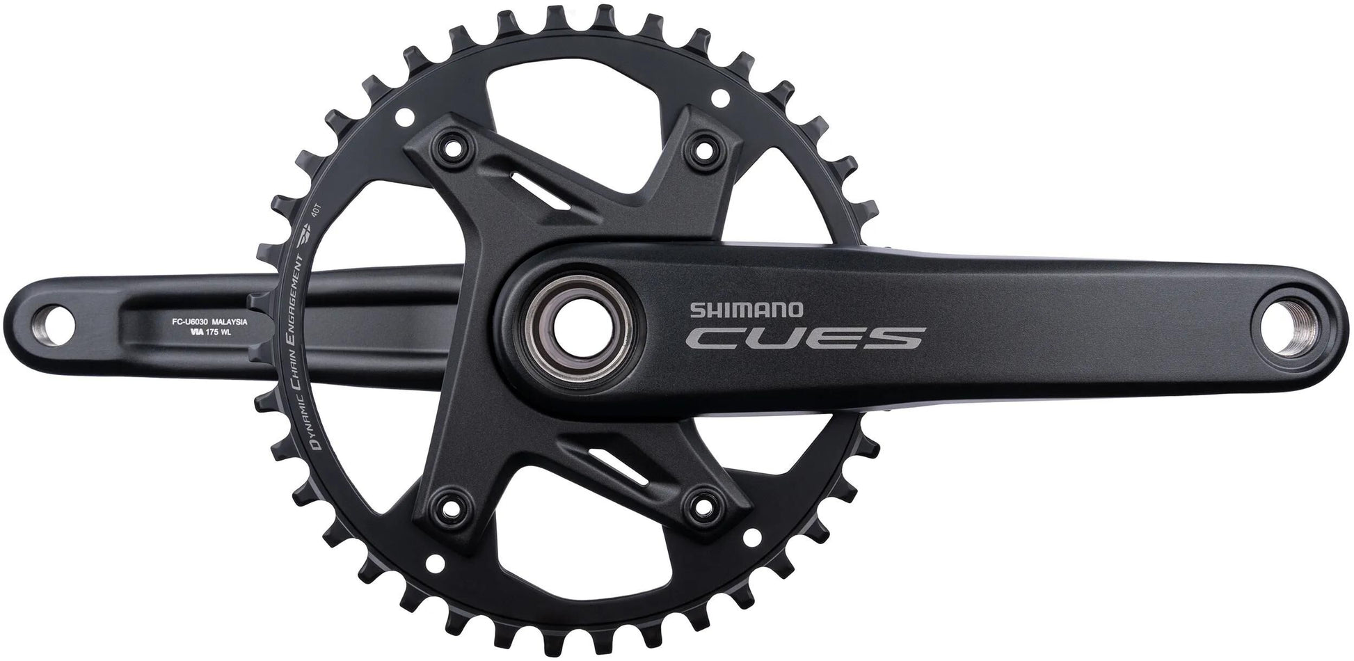 Shimano crankset cues fc-u6030-1 shim.krg u6030-1 40 175 sw 9 10 11f