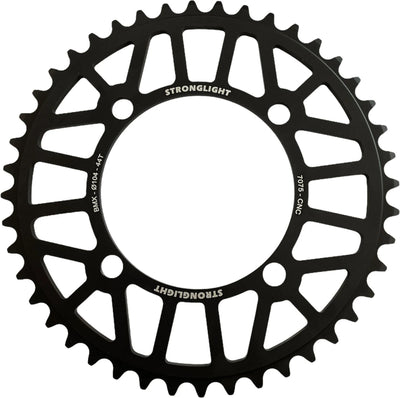 Anello a catena forte. BMX Race Alu, 38T.