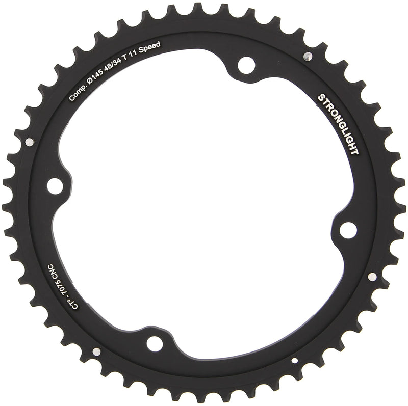 Anello a catena forte. CT2 48T esterno cer.-tefl.coat.