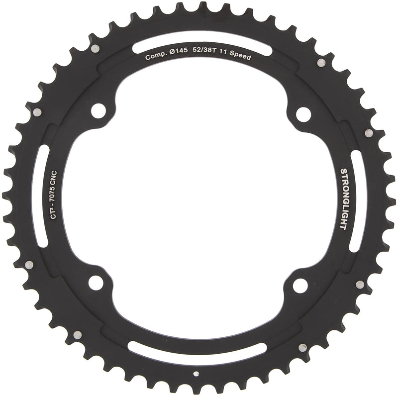 Anello a catena forte. CT2 52t esterno cer.-tefl.coat.