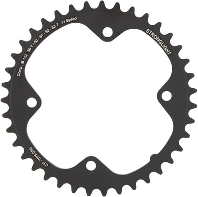 Anello a catena forte. CT2 39t interno cer.-tefl.coat.