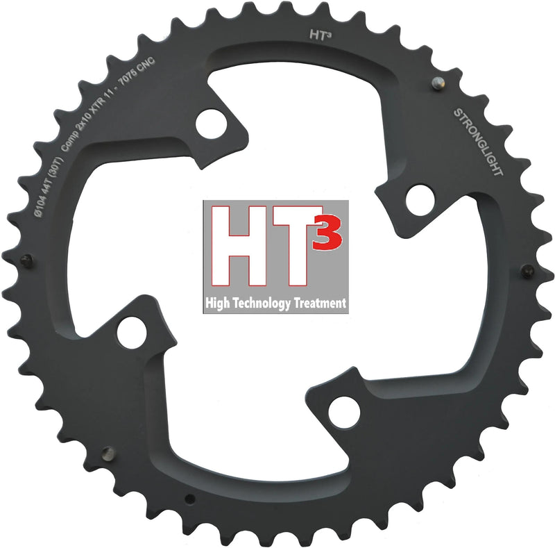 Anello a catena forte. Ht3 30t interno alu nero