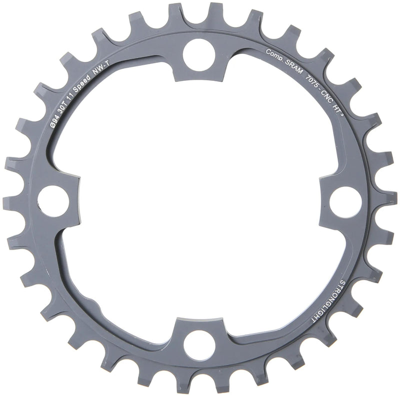 Anello a catena forte. Ht3 30t interno alu nero