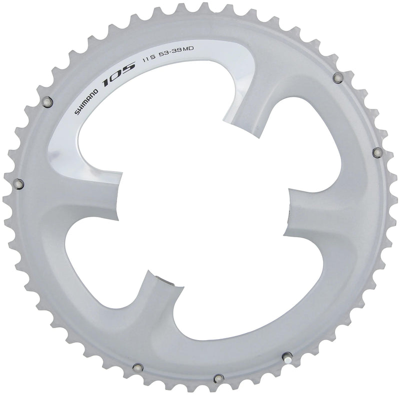 Shimano kettingblad 105 11v 53t y1ph98140 fc-5800 zilver
