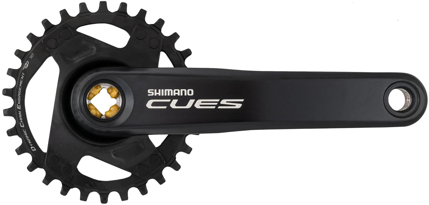 Shimano crankstel cues fc-u4000-1 shim.krg u4000-1 30z 175 sw 9 10 11f 4k
