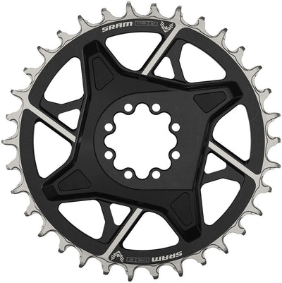 Sram kettingblad xo d1 t-type 34t eagle direct mount 3mm offset incl. 8 bouten)