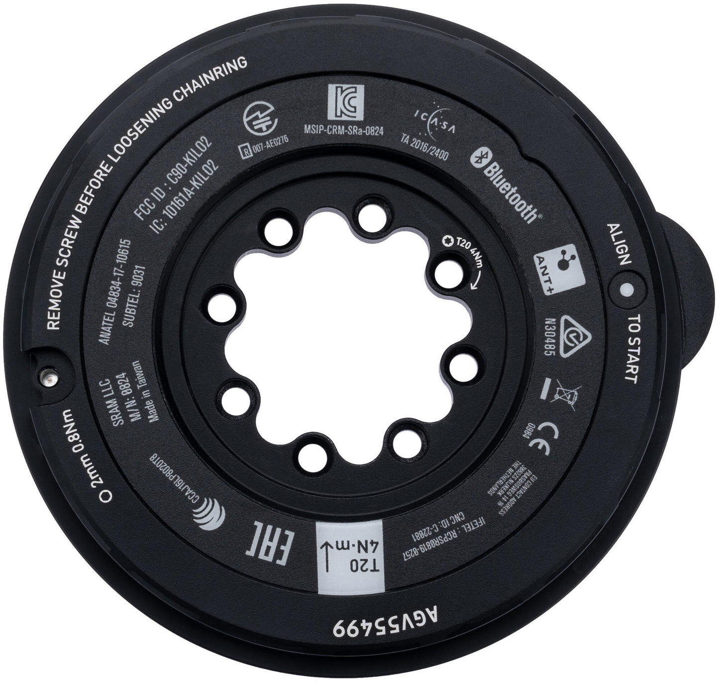 Sram kurbelstern eagle axs transmission spider pm eagle axs tr. 8 screws