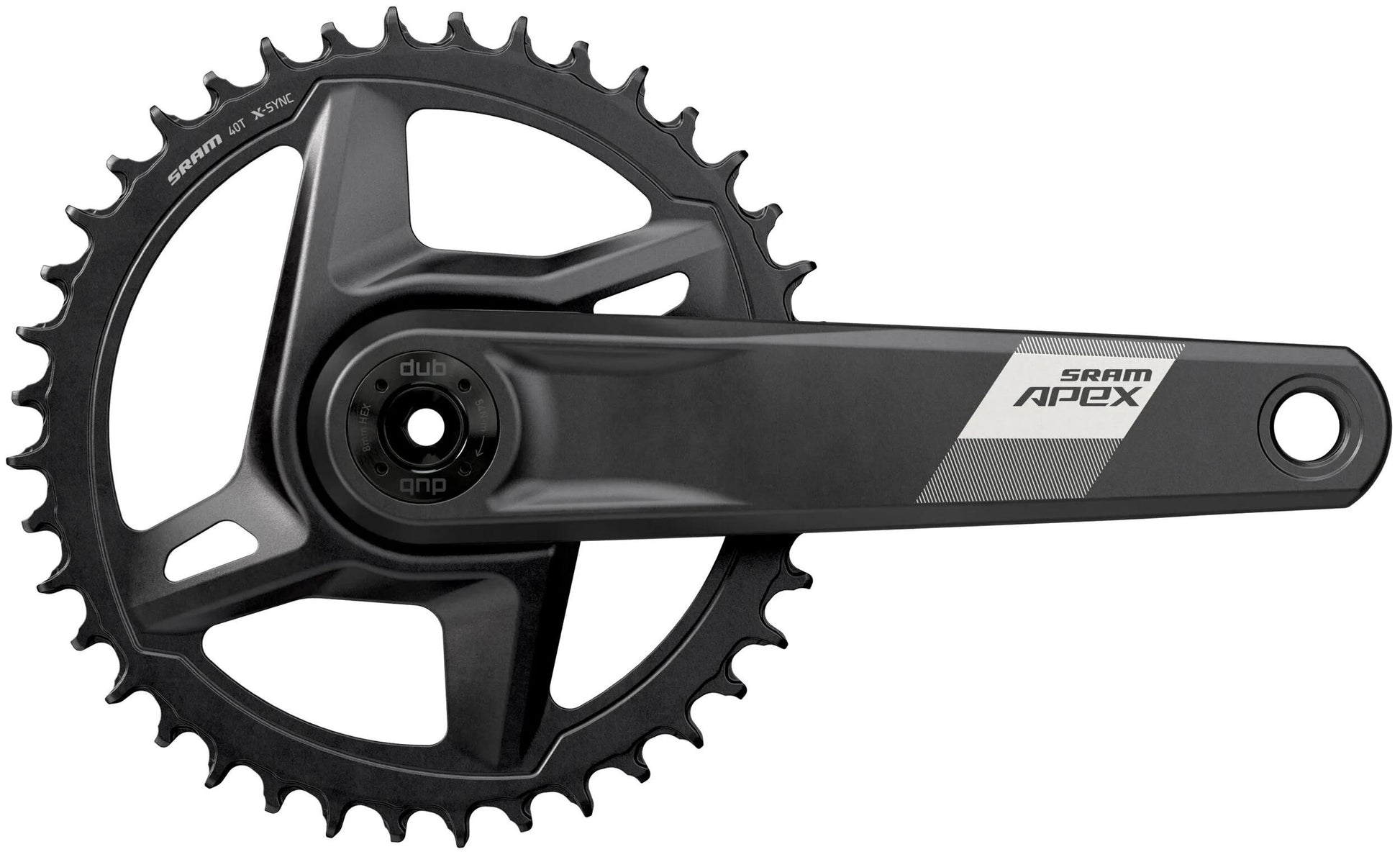 Sram crankstel apex 1 krg apex dub 160mm dm 40z wide