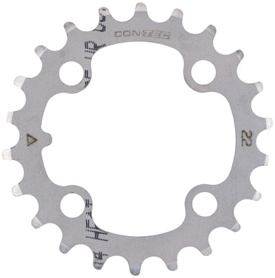 Contec kettenblatt c.drive ct chain ring c.drive 22t 64mm silver