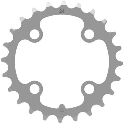 Contec kettenblatt c.drive ct chain ring c.drive 24t 64mm silver