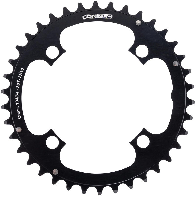 Contec kettenblatt c.drive ct chain ring c.drive 38t 104mm black