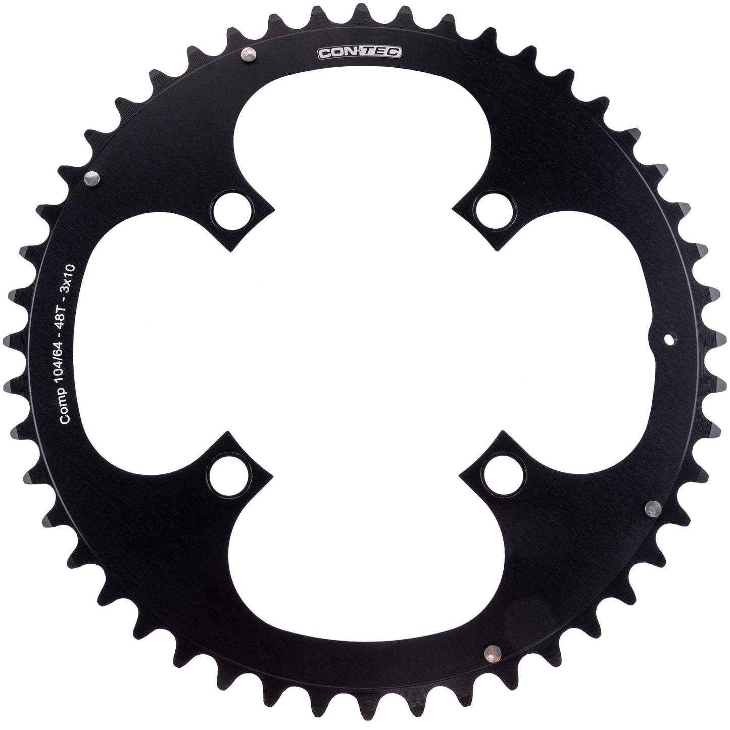 Contec kettenblatt c.drive ct chain ring c.drive 48t 104mm black