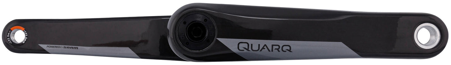 Quarq kurbelsatz crank arm set 177,5mm glossy