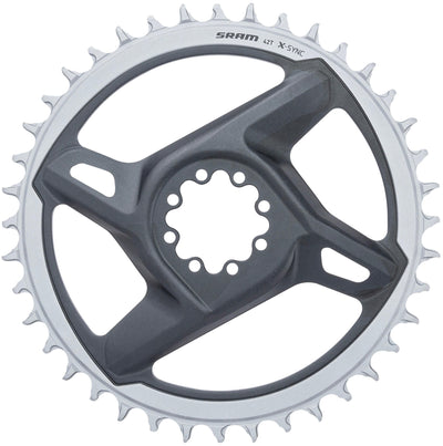Sram kettingblad 42 tands e1 direct mount x-sync grey xplr red force 8 bolts - 160750