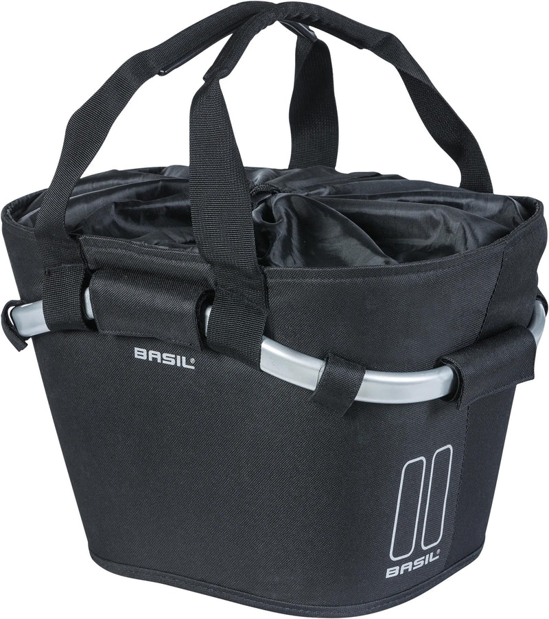 Basil Classic Carry All KF - Bicycle Basket - Primero - Negro