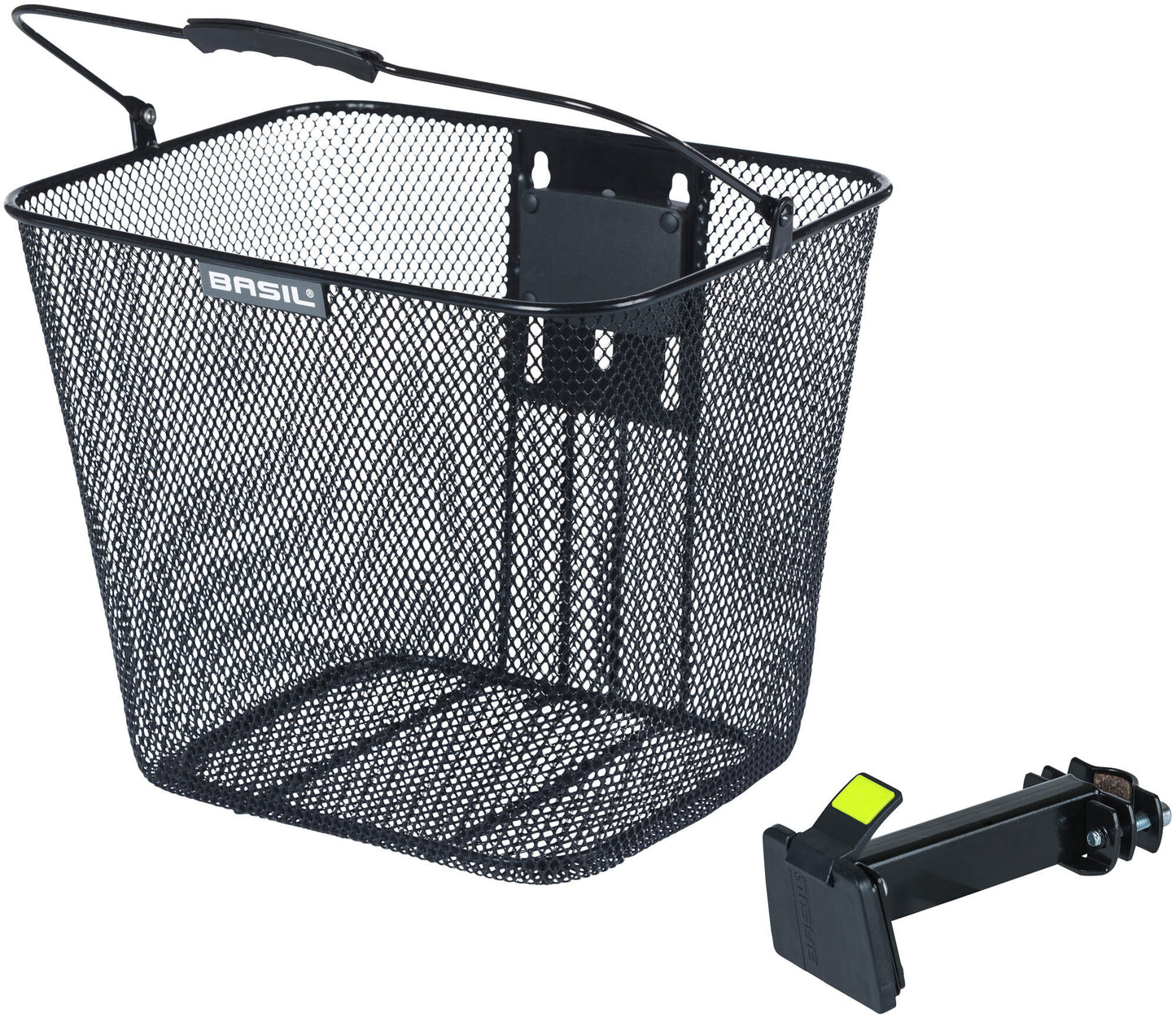 Basil Bicycle Basket Bilbaobasy 26 x 22 x 27 cm nero