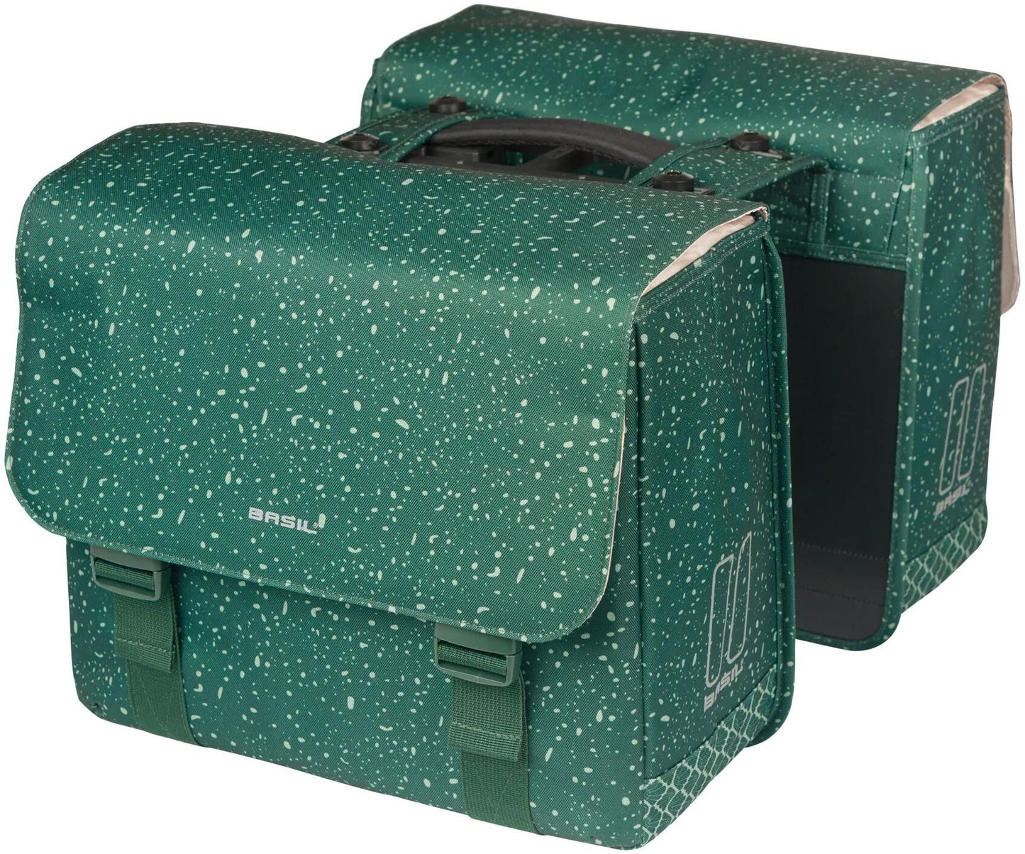 Basil Double Bag Flair Mik 35l Green