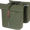Basil Bicycle Borse Double City Moss Green Mik 28-32L
