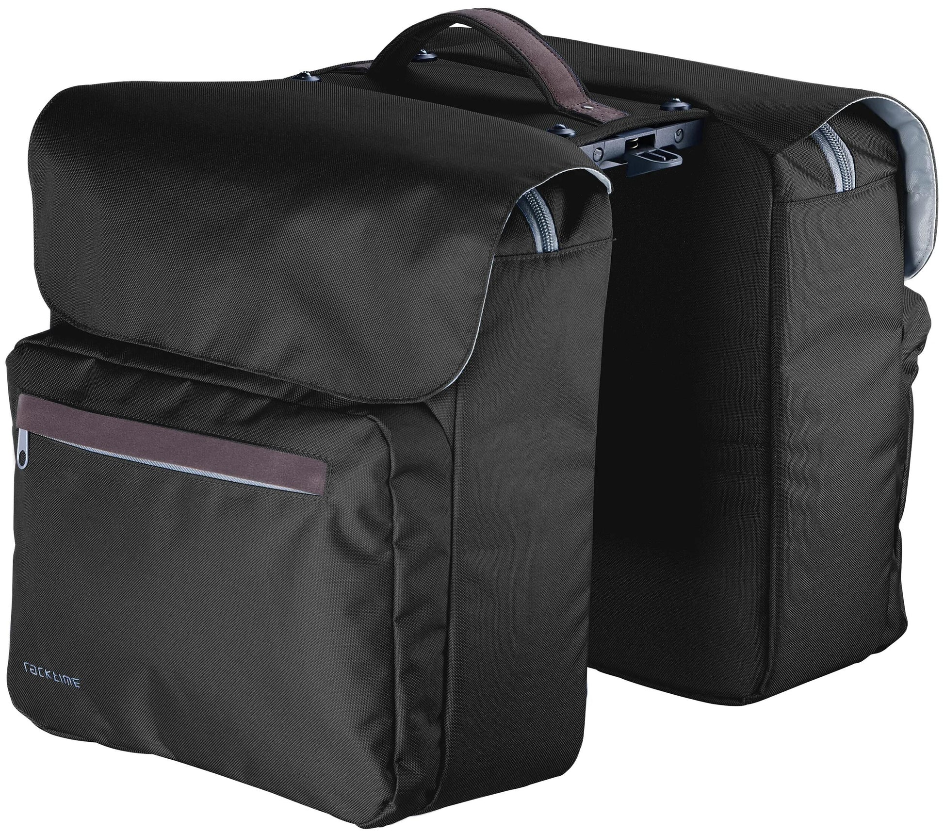 Racktime dubbele tas ture double bag ture carbon black