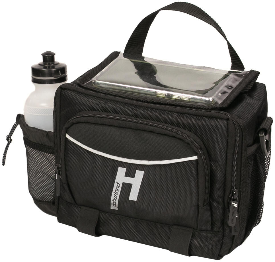 Borsa da manubrio Haberland borraccia borse da manubrio lkf315 nero, borraccia