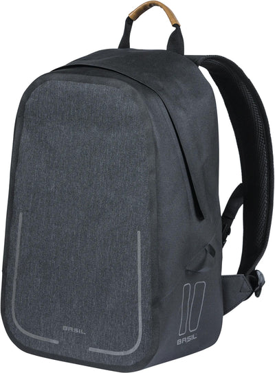 Basil Urban Dry Backpack - waterdichte fietsrugzak - grijs