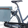 Basil City Bicycle Shopper Cuero vegano 14-16L Grafito azul