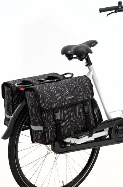 Newlooxs Tas New Fiori Double Dubbel | Alma | Black