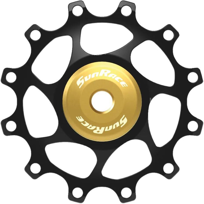 derailleurwiel 12t alloy goud