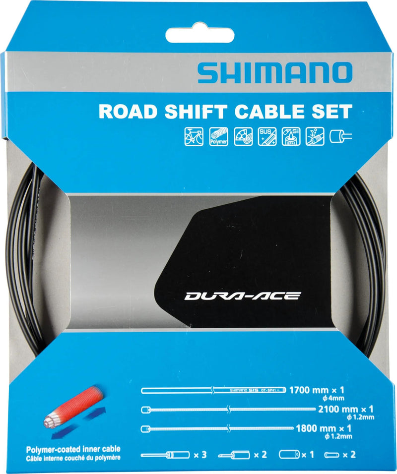 Shimano shim.derail.cab.set da bc9000 polimero bl.