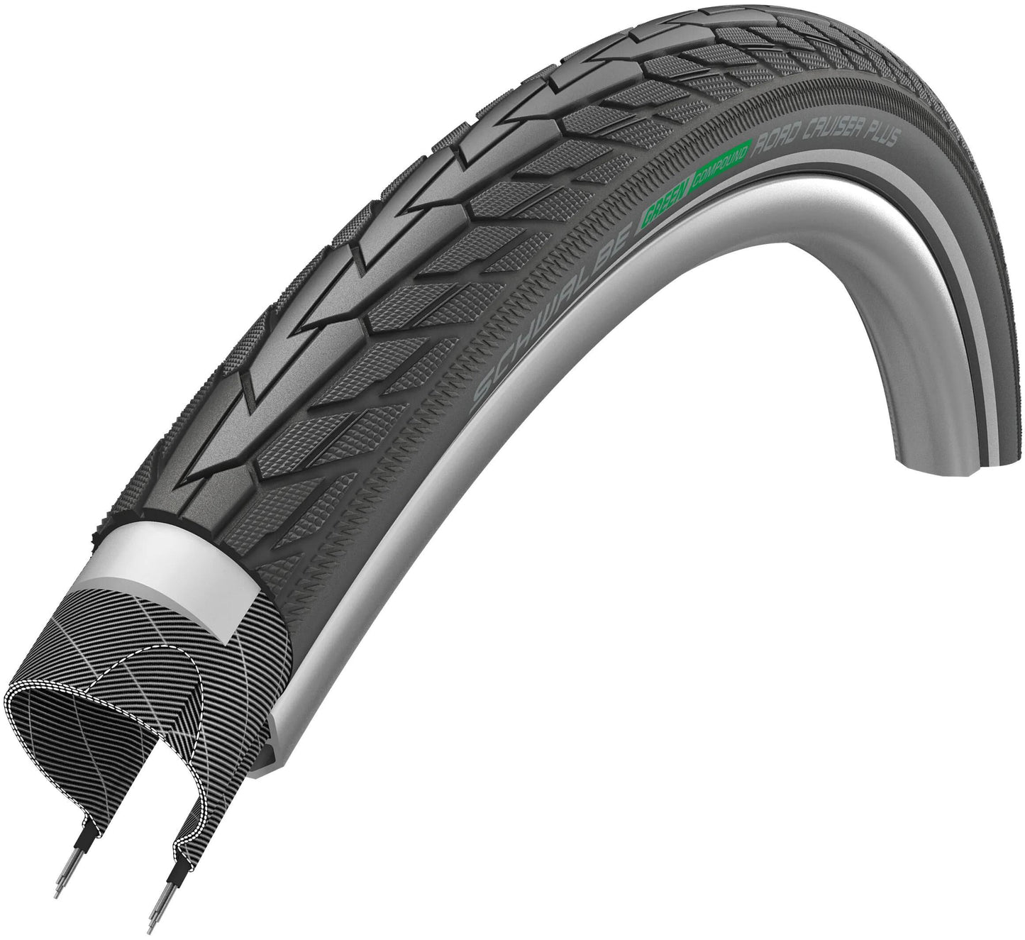 Schwalbe buitenband Road Cruiser Plus 26 x 1.75 zw refl