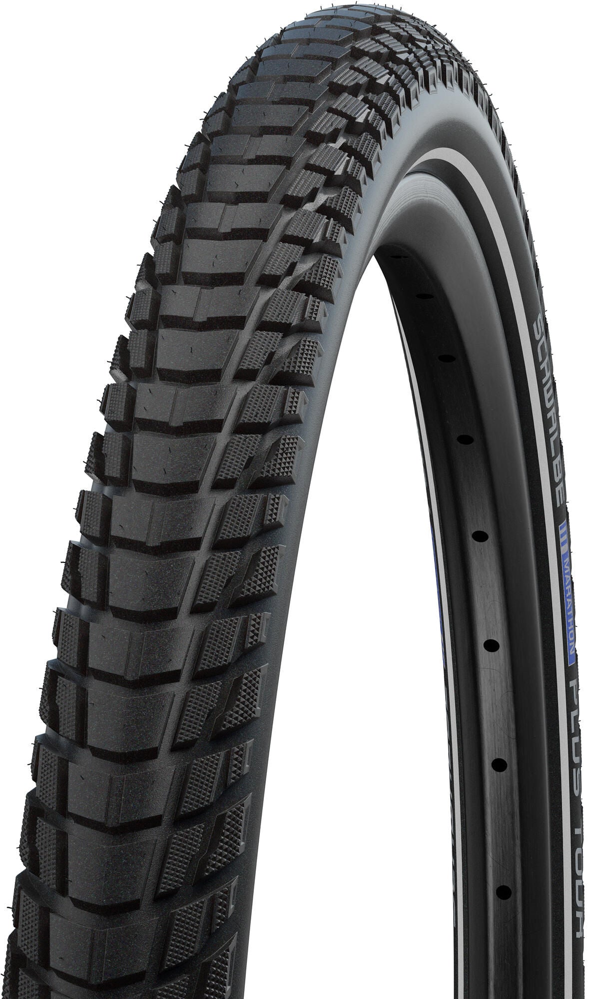 Schwalbe Marathon Plus Smartguard Exterior 28 x 1.40 37-622 mm - Negro con reflexión