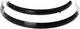 Juego guardabarros bicicleta granny acero 28 pulgadas negro