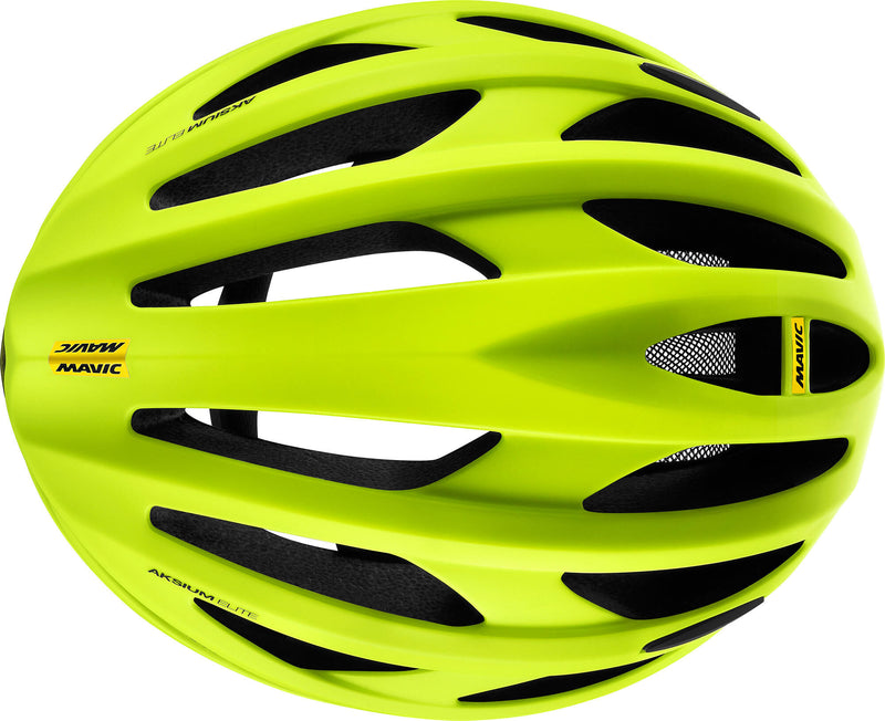Mavic race helm aksium elite helmet aksium elite l saf.yel. black metal