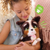 Spectron FurReal Walk-a-Lots Bernedoodle Interactive Animal