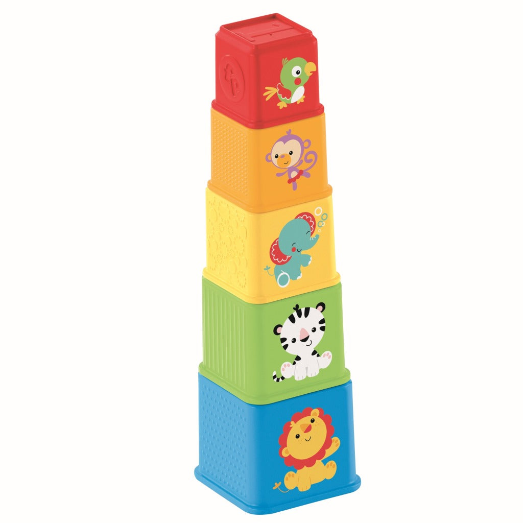 Fisher Price Stapel Discover Blocks, 5dlg.